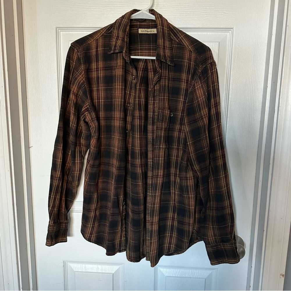 Vintage Brown Flannel